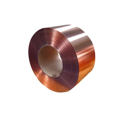 Coil Strip Tembaga yang Disesuaikan C17200 QBe2 Berilium Foil untuk Dekoratif
