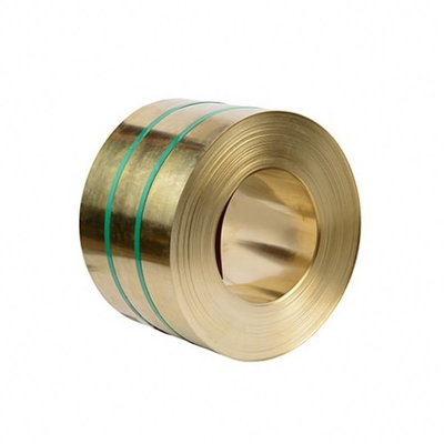 C51900 C51000 C52100 Copper Strip Coil 1500mm Lebar Permukaan yang dipoles cerah